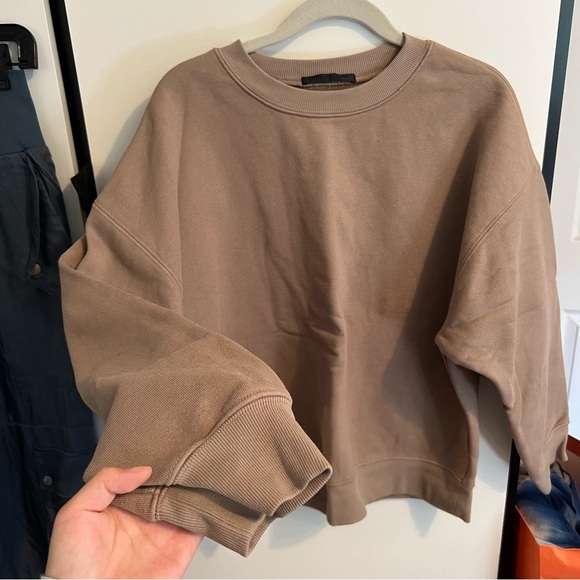 Jenni kayne cotton crewneck sweatshirt - Picture 2 of 6